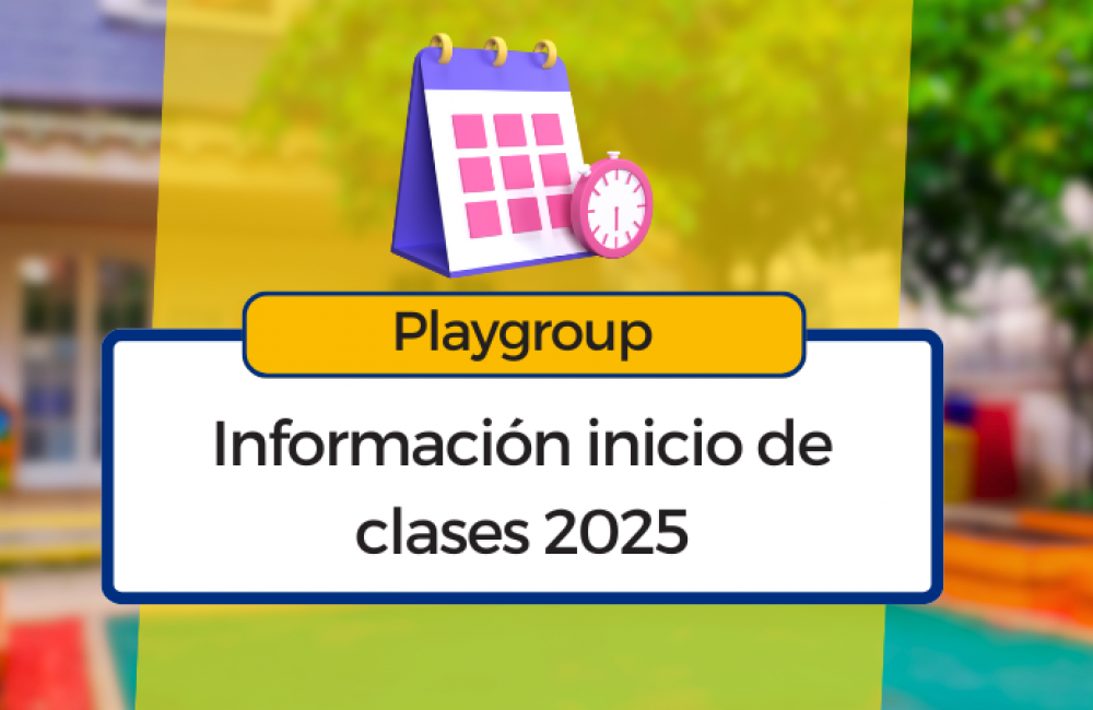 Playgroup: información para el inicio de clases.