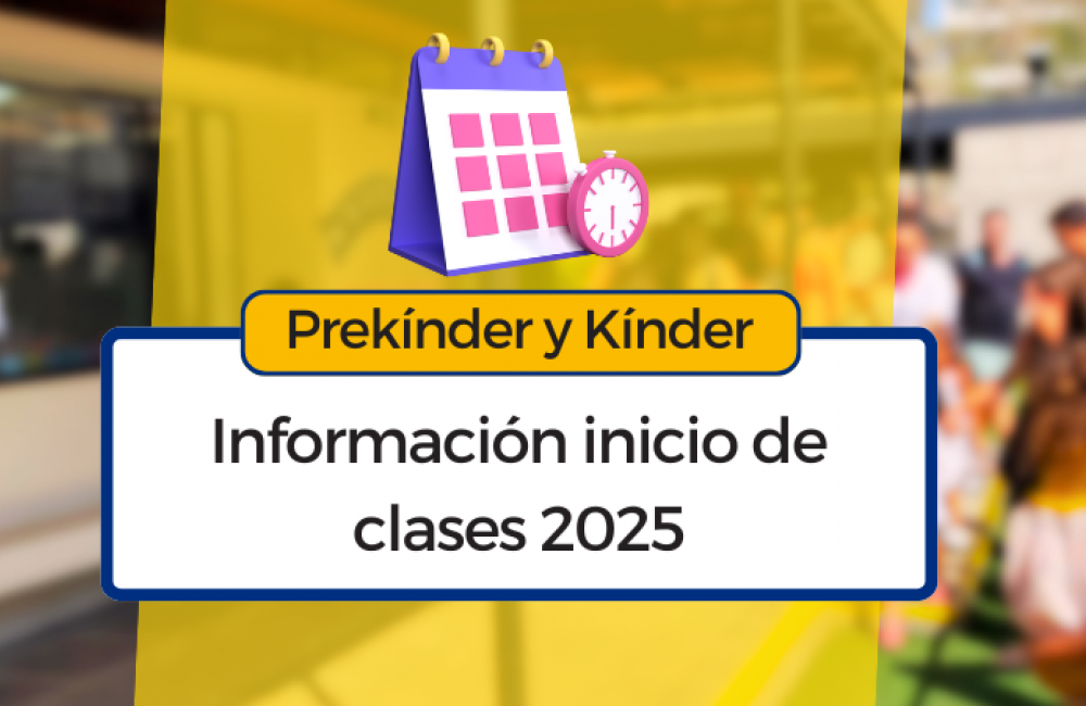 Kínder y prekínder: información para el inicio de clases