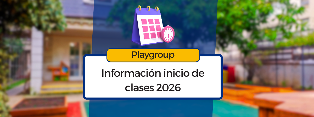 Playgroup: listas de curso e información para el inicio de clases.