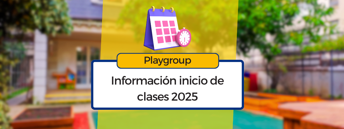 Playgroup: información para el inicio de clases.