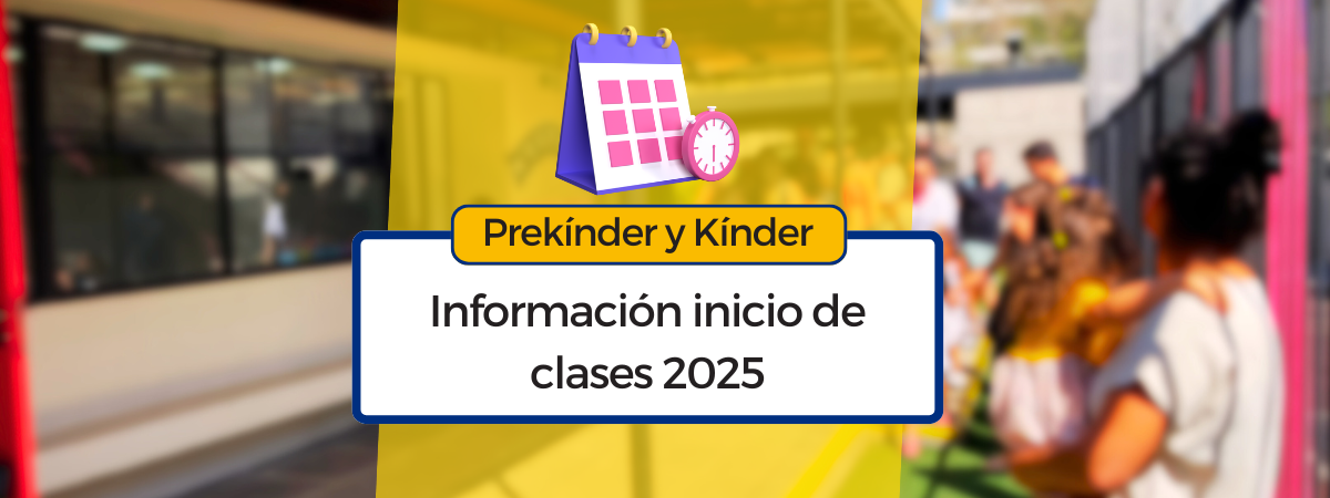 Kínder y prekínder: información para el inicio de clases